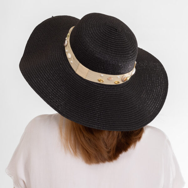 SOMBRERO ALA ANCHE NEGRO