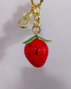 LLAVERO FRESA ACERO INOXIDABLE CON DIAMANTES $169