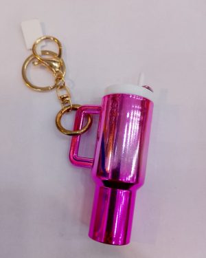 LLAVERO DE TERMO COLOR ROSA$95