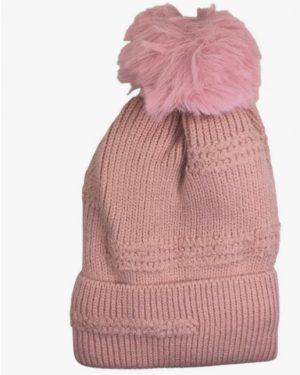 GORRO ROSA POMPON ROSA $195