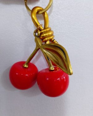 LLAVERO CEREZA ACERO INOXIDABLE $199