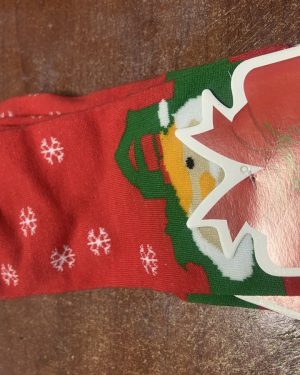 CALCETINES ROJOS NAVIDEÑOS