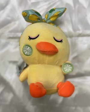 PELUCHE PATO CON DIADEMA VERDE $189