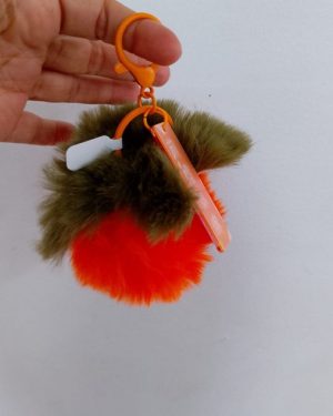 LLAVERO PELUCHE NARANJA $95