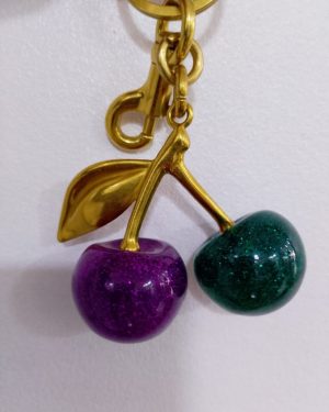 LLAVERO ACERO INOXIDABLE CEREZA$169