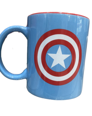 TAZA AZUL CAPITAN AMERICA $245