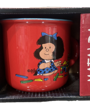 TAZA MAFALDA ROJO $245
