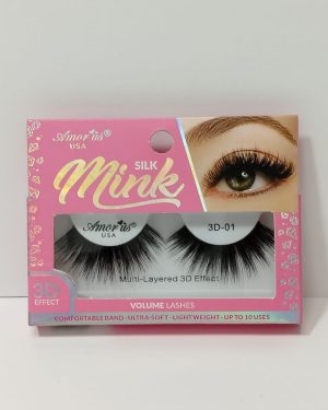 AMORUS FAUX MINK 01 $65