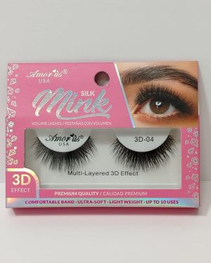 AMORUS FAUX MINK ROSA #04