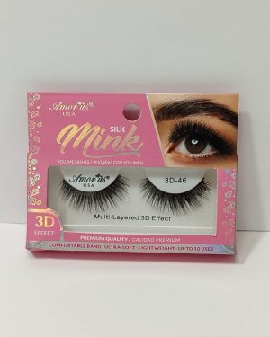 AMORUS FAUX MINK  ROSA #46