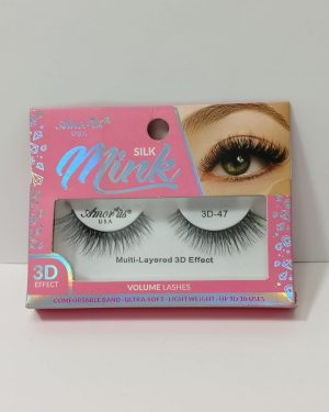 AMORUS FAUX MINK ROSA # 47 $65