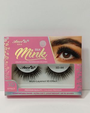 AMORUS FAUX MINK  ROSA #44