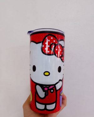 TERMO ROJO GRANDE HELLO KITTY $299