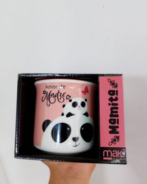 TAZAS MAKI AMOR DE LA MADRE DE ANIMALITOS "MAMITA" $280