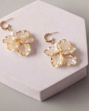 ARETE CHAPA DE ORO $65