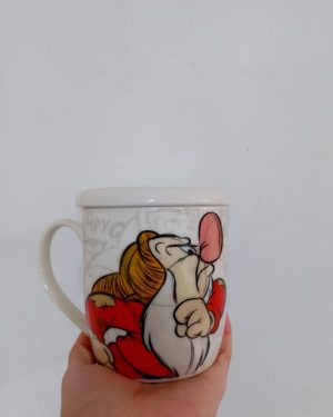TAZA DISNEY GRUMPY CON TAPADERA $399