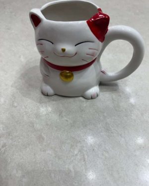 TAZA DE GATO CHINO $280