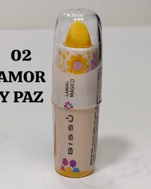 LABIAL MÁGICO BISSU 02 AMOR Y PAZ $55