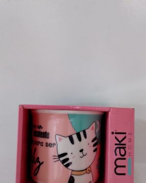 TAZA GATITOS HOY ES UN EXELENTE DIA PARA SER FELIZ $245