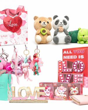 BOLSAS TRANSPARENTES SAN VALENTIN $80