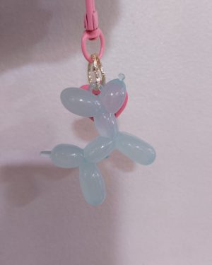 LLAVERO GLOBO PERRO AZUL $95