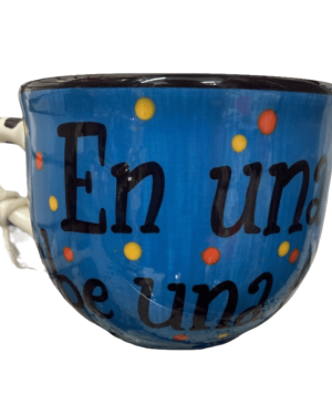 TAZOTA EN UNA GRAN TAZA CABE UNA GRAN SONRISA CON DISEÑO ARTILUGIOS $280