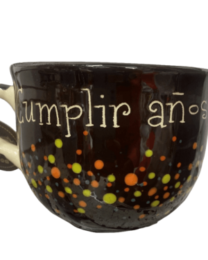 TAZOTA CUMPLIR AÑOS TE SIENTAS FENOMENAL COLORES ARTILUGIOS $280