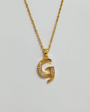 COLLAR ACERO INOXIDABLE "G" $150.00