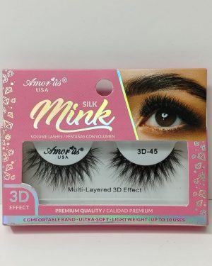 AMORUS FAUX MINK  ROSA #45 $65