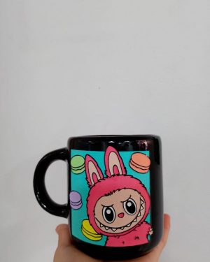 TAZA NEGRA LABUBU $245
