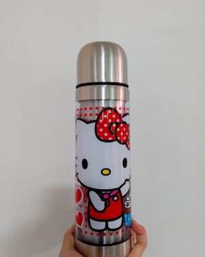 TERMO HELLO KITTY TAPA GRIS $345