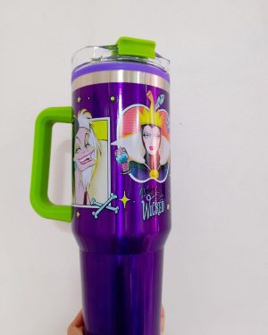 TERMO GRANDE DE VILLANAS FUN KIDS COLOR MORADO CON POPOTE $399