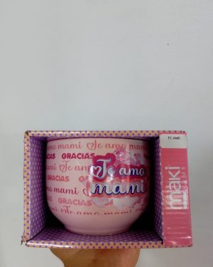 TAZA MAKI GRANDE MENSAJE DE MAMA $299
