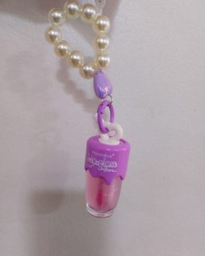 SHINE LIP GLOSS CON LLAVERO DE PERLAS MOCOALLURE $95