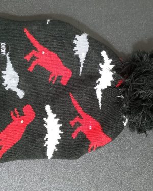 GORRO DE NIÑO CON LUCES Y DINOSAORIO $180