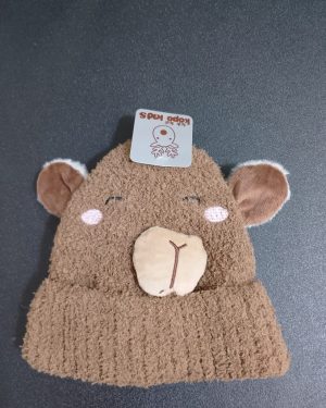 GORRO DE CAPIBARA PELUDITO $180