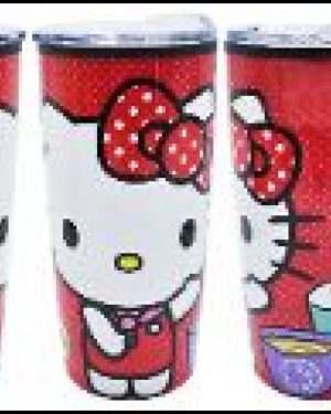 TERMO ROJO GRANDE HELLO KITTY $299