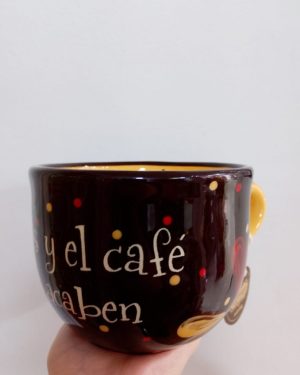 TAZOTA QUE LAS RISAS Y EL CAFE NUNCA SE ACABEN ARTILIGIOS $280