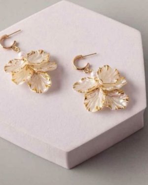 ARETE CHAPA DE ORO $75