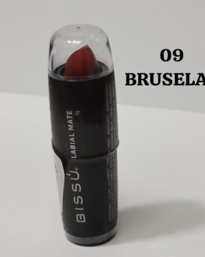 LABIAL MATTE BISSU #09 BRUSELAS $65