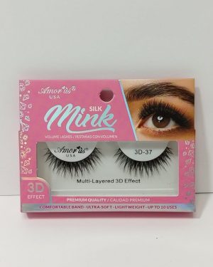 AMORUS FAUX MINK ROSA #37