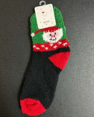 CALCETAS NAVIDEÑAS CON PELUCHE Y BORRREGUITO $65