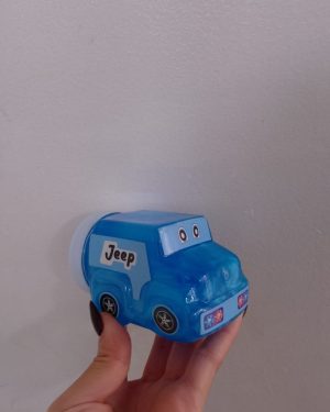 SLIME EN FORMA DE CARRO $65