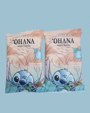 TOALLITAS HUMEDAS ANTIBACTERIALES DE ESTITCH OHANA $49