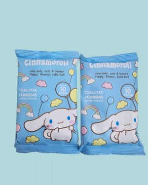 TOALLITAS HUMEDAS ANTIBACTERIALES DE CINNAMOROLL $49