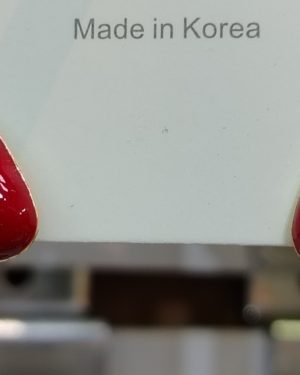 ARETE CHAPA DE ORO $95