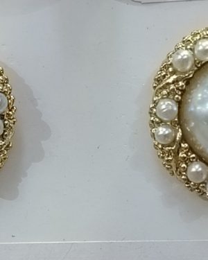 ARETE CHAPA DE ORO $75