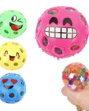 SQUISHY ANTIESTRES DE ORBIZ CON CARITA FELIZ $65